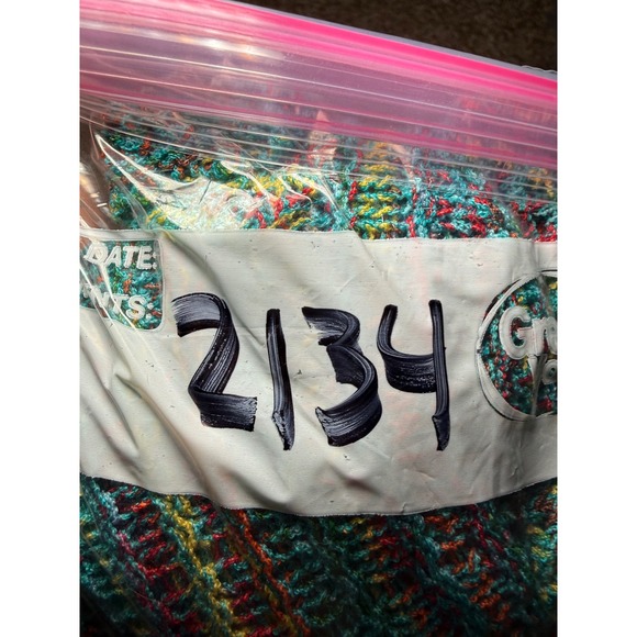 Kaktus Women Knit Cardigan Sweater Open Front Button Small Festival Bohemian - Picture 8 of 8